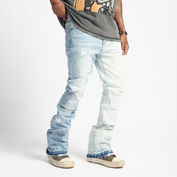 "Hannibal" Jeans (split blue wash)