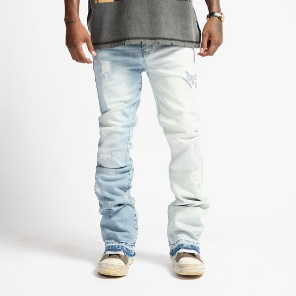 "Hannibal" Jeans (split blue wash)