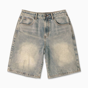"Saladin" Denim Shorts (wheat wash)