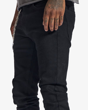 "Noctis" Skinny Jeans (jet black)