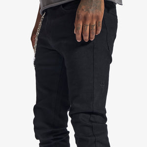 "Noctis" Skinny Jeans (jet black)