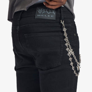 "Noctis" Skinny Jeans (jet black)
