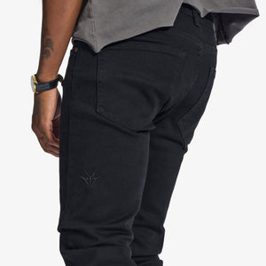 "Noctis" Skinny Jeans (jet black)