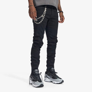 "Noctis" Skinny Jeans (jet black)