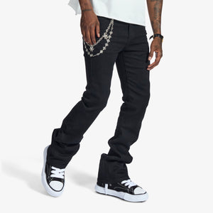 "Noctis" Stacked Jeans (jet black)