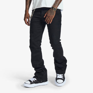 "Noctis" Stacked Jeans (jet black)