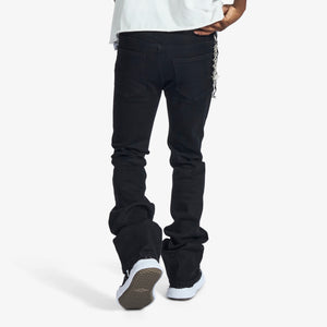 "Noctis" Stacked Jeans (jet black)