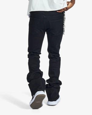 "Noctis" Stacked Jeans (jet black)