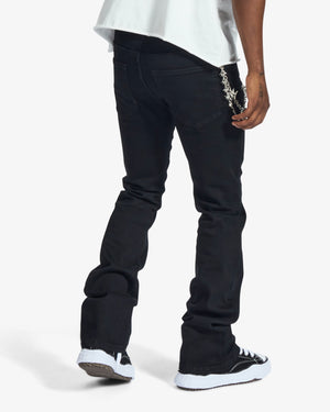 "Noctis" Stacked Jeans (jet black)