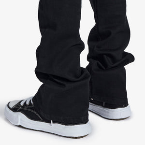 "Noctis" Stacked Jeans (jet black)