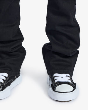 "Noctis" Stacked Jeans (jet black)