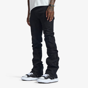"Noctis" Stacked Jeans (jet black)