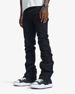 "Noctis" Stacked Jeans (jet black)