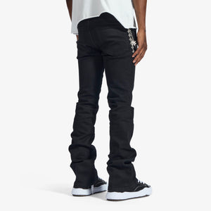 "Noctis" Stacked Jeans (jet black)