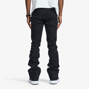 "Noctis" Stacked Jeans (jet black)