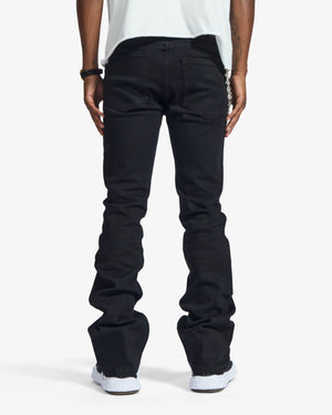 "Noctis" Stacked Jeans (jet black)