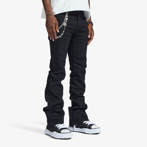 "Noctis" Stacked Jeans (jet black)