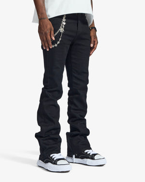 "Noctis" Stacked Jeans (jet black)