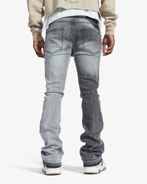 "Hannibal" Jeans (split charcoal wash)
