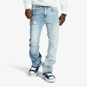 "Hannibal" Jeans (split blue wash)