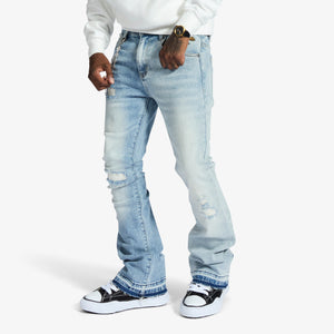 "Hannibal" Jeans (split blue wash)