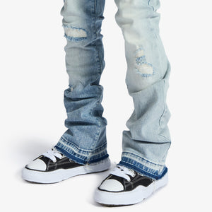 "Hannibal" Jeans (split blue wash)