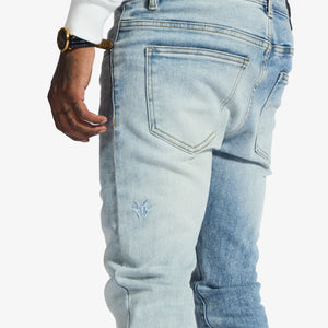 "Hannibal" Jeans (split blue wash)