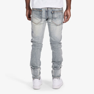 "Tokyo" Skinny Jeans (pink stone)