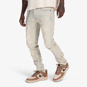 "Topeka" Skinny Jeans (light stone)