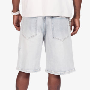 "Igloo" Denim Shorts (ice wash)
