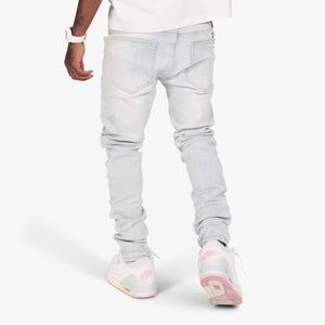 "Scotland" Skinny Jeans (light blue)