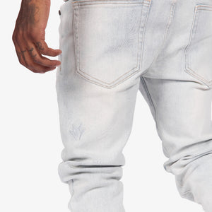 "Scotland" Skinny Jeans (light blue)