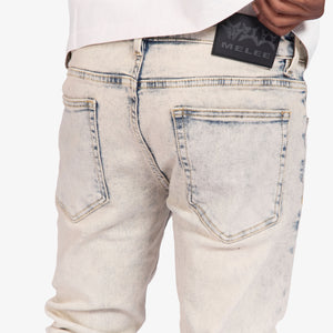 "Studio" Skinny Jeans (Pale Stone)