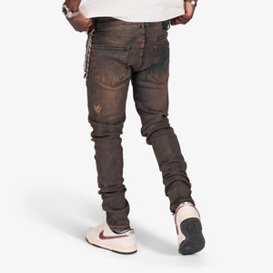 "Vega" Skinny Jeans (chalk wash)