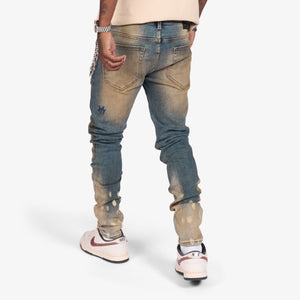 "Hedge" Skinny Jeans (earth indigo)