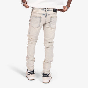 "Studio" Skinny Jeans (Pale Stone)