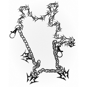 "M LOGO" Pocket Chain (chrome)